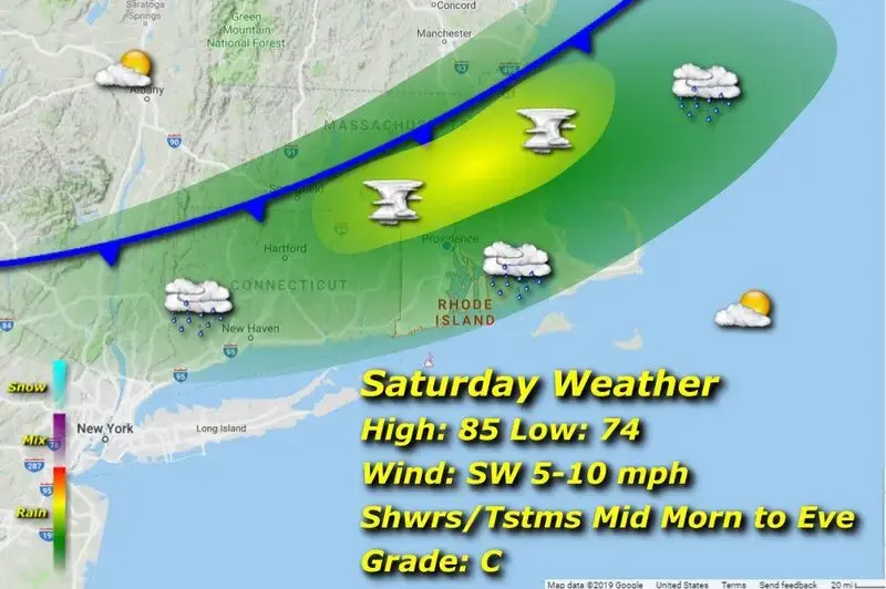 Rhode Island Weekend Weather, July 29/30, 2023 – John Donnelly