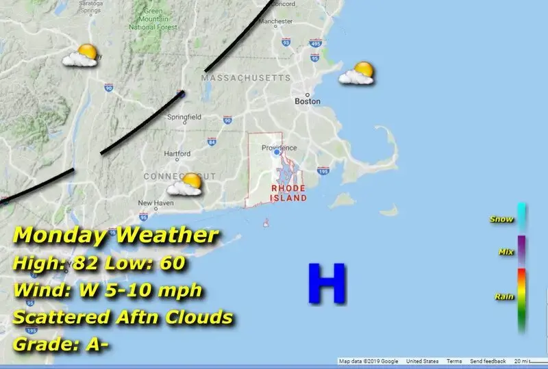 Rhode Island Weather for July 31, 2023 – John Donnelly