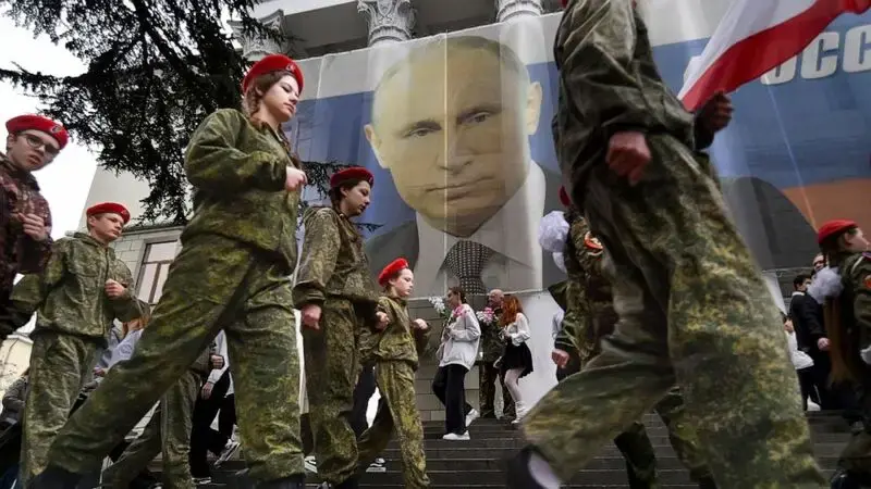 The Crimean Peninsula is both a playground and a battleground, coveted by Ukraine and Russia