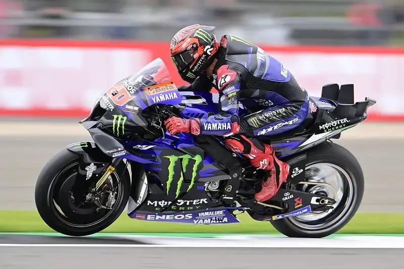 Quartararo: 'I'm going slower when I feel faster' in MotoGP British GP practice