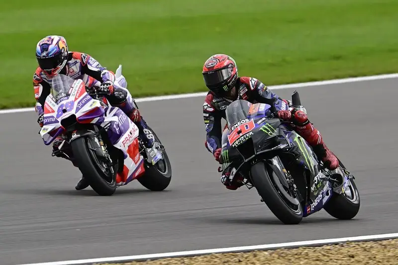 Quartararo says Marini MotoGP British GP tangle &quot;not even a mistake&quot;