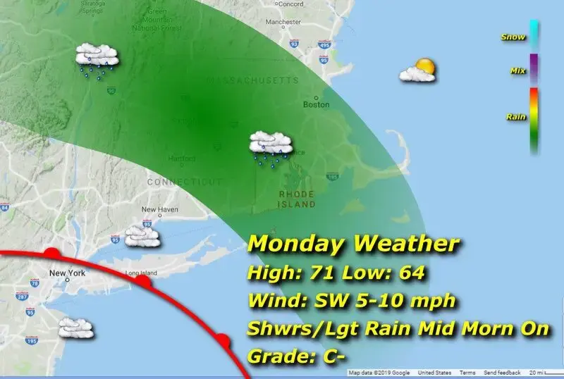 Rhode Island Weather for Aug. 7, 2023 – John Donnelly