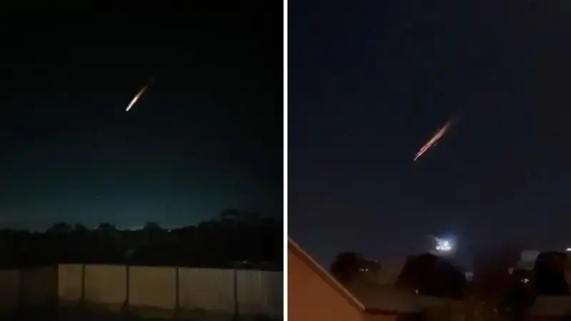 Victorians wake up at midnight to ‘loud boom’ and possible meteor passing through the sky