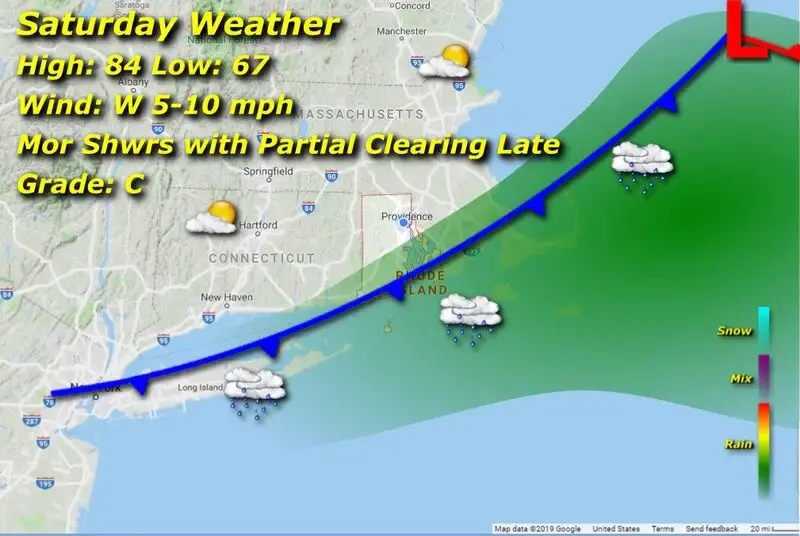 Rhode Island Weekend Weather for August 26, 2023 – John Donnelly