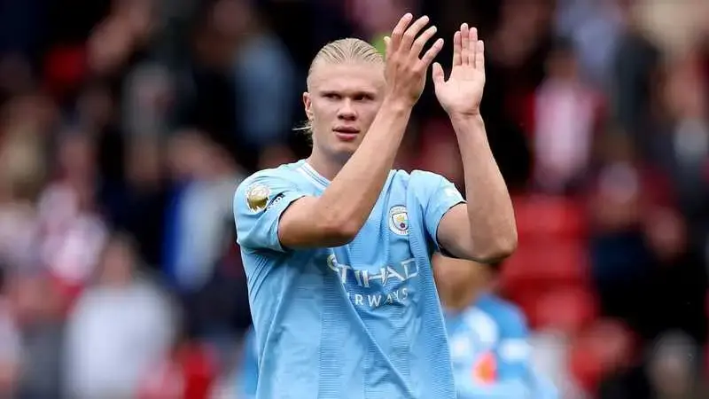 How Erling Haaland's first three Premier League games compares to 2022/23