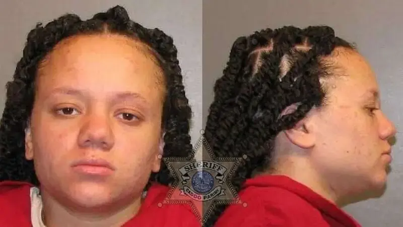 Woman who stabbed grandfather in the face after he asked her to shower is arrested