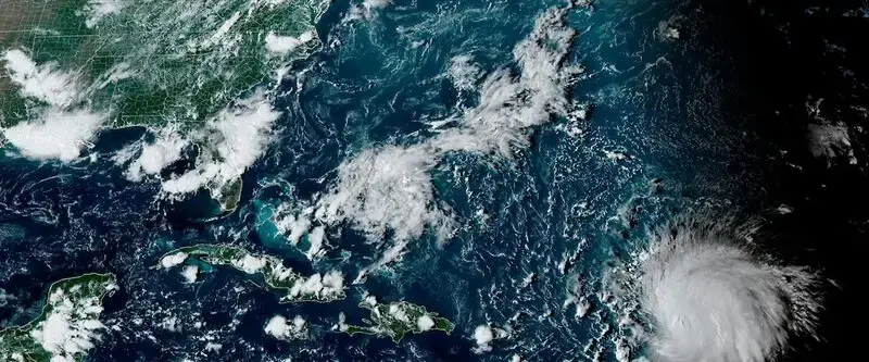 Heavy swells pound northeast Caribbean as Hurricane Lee charges through open waters