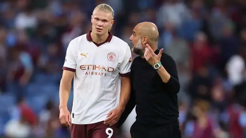Erling Haaland reveals how he has thrived under 'brutal' Pep Guardiola