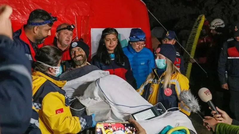 American caver's partner speaks out about Mark Dickey's health after dramatic rescue