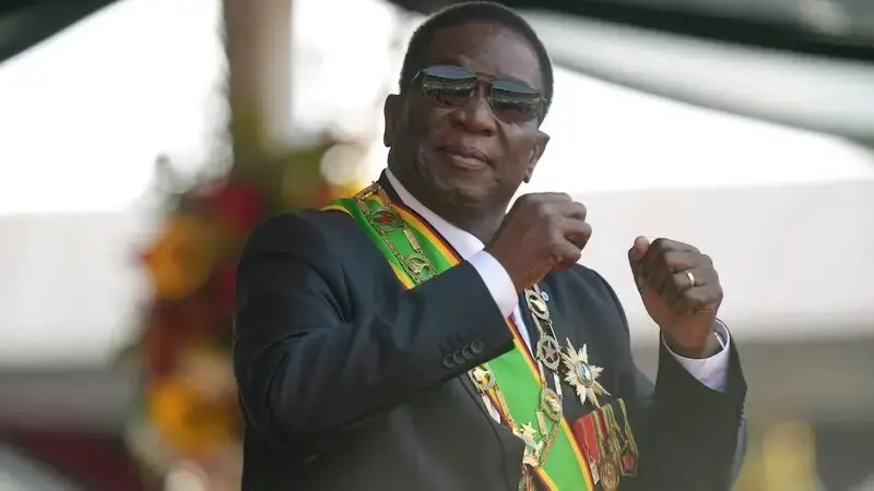 Zimbabwe's newly reelected president appoints his son and nephew to deputy minister posts