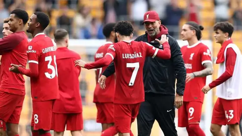 Jurgen Klopp admits Liverpool star's 'relief' at substitution in Wolves win