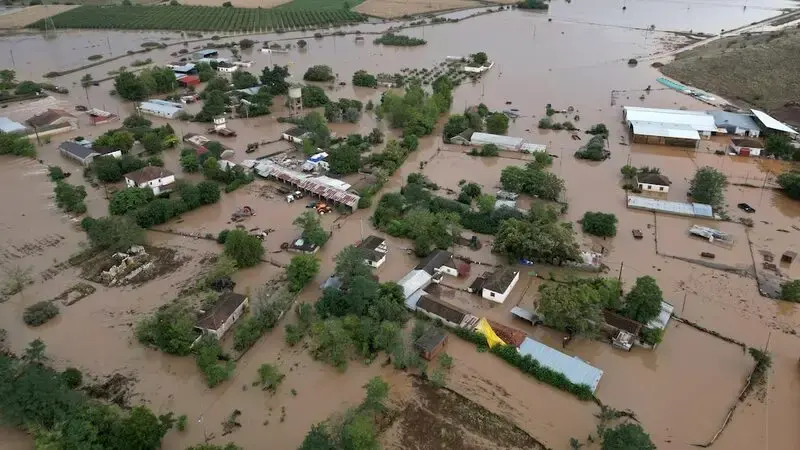 The cost of damage from the record floods in Greece's breadbasket is estimated to be in the billions