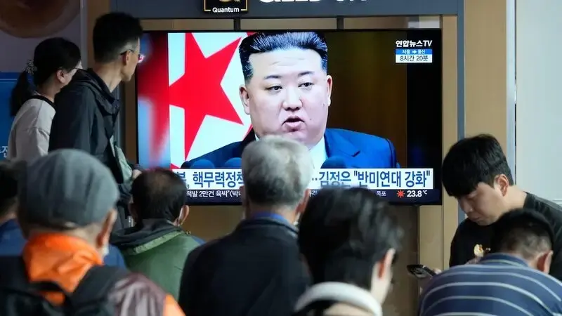North Korean leader urges greater nuclear weapons production in response to a 'new Cold War'