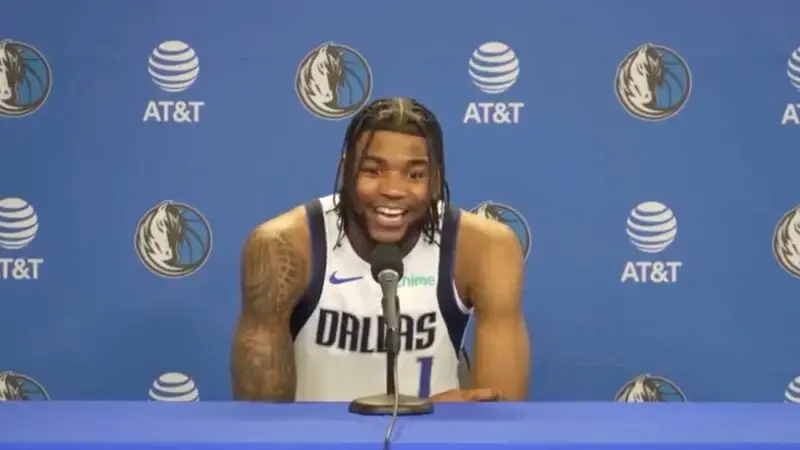 Mavs’ Jaden Hardy goes viral with laugh that will make you laugh
