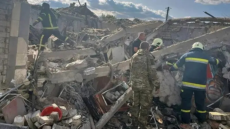 At least 49 killed in Russian missile strike on village in eastern Ukraine, officials say