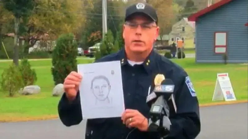 Sketch released of person of interest in fatal shooting on Vermont trail