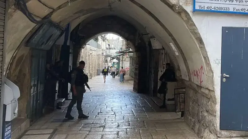 Jerusalem's usually bustling Old City becomes a ghost town: Reporter's Notebook