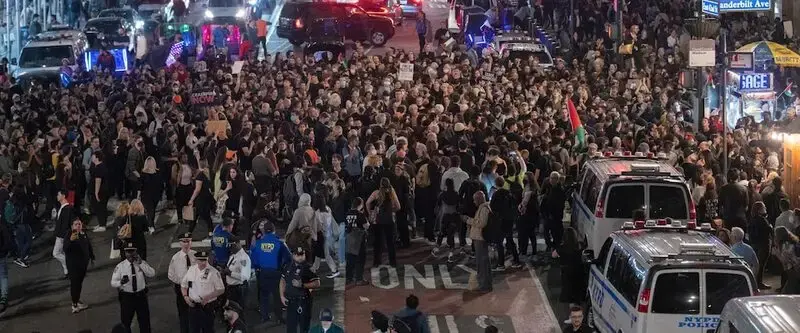 NYC protesters demand Israeli cease-fire, at least 200 detained after filling Grand Central station