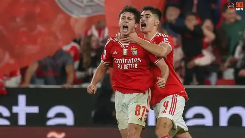 Joao Neves impresses Premier League scouts as Benfica see off Sporting CP
