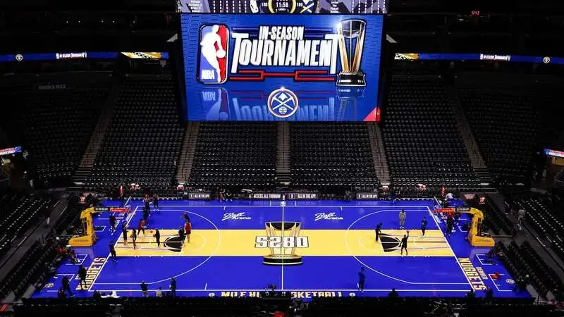 Why do NBA teams have special court designs tonight?