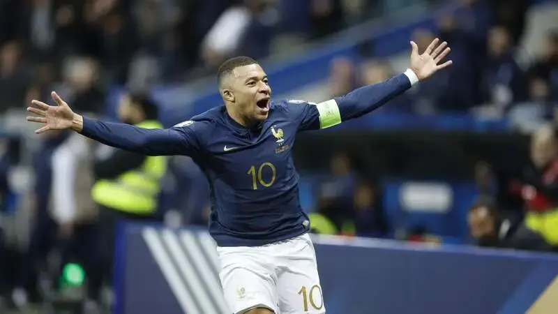 France beat Gibraltar 14-0: how many career goals has Kylian Mbappé scored?