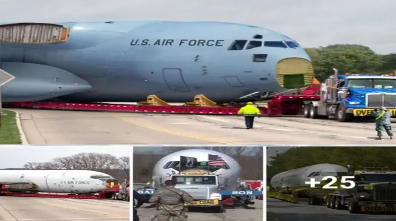 Innovative and Distinctive Engineering: Uncovering America’s Special Technique for Road Transporting Huge Airplane Fuses