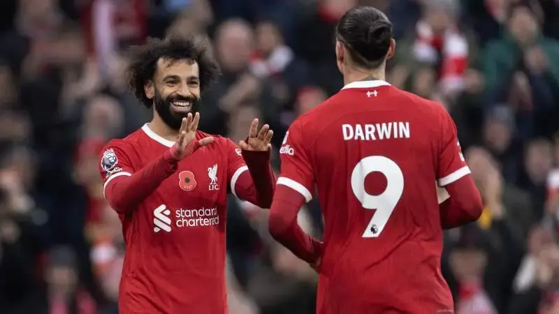 Jurgen Klopp explains how Mohamed Salah & Darwin Nunez built 'pretty special partnership'