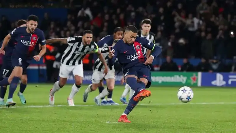 X reacts as controversial PSG penalty robs Newcastle of victory