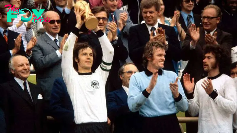 How many trophies did Beckenbauer win with Bayern, Germany? How many Ballons d’Or?