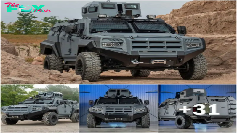 Based on the F550 platform, the Senator MRAP armored vehicle is specially designed to withstand roadside explosions