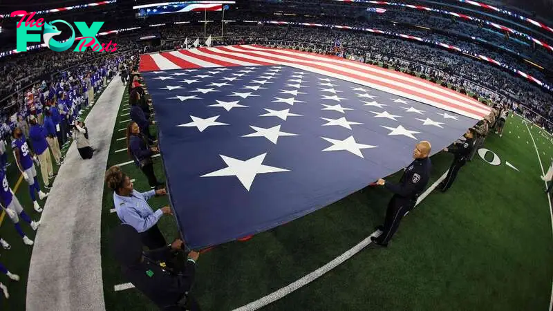Who is singing the national anthem at the Lions - 49ers NFC Championship game?