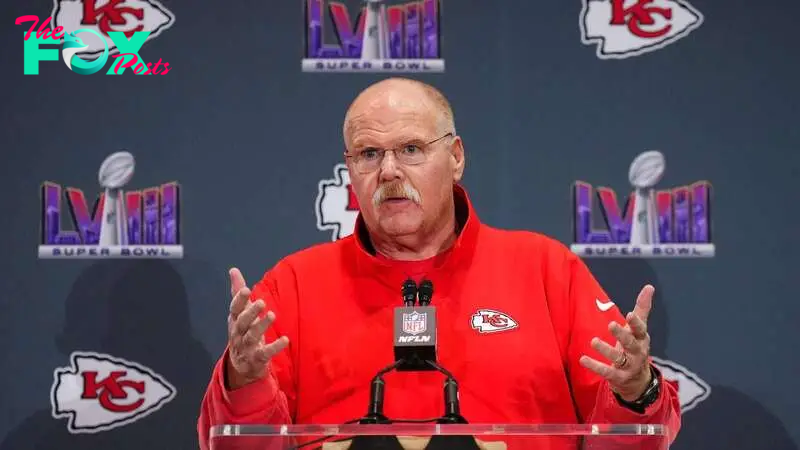 Andy Reid gives his thoughts on Republican’s Taylor Swift conspiracy theories