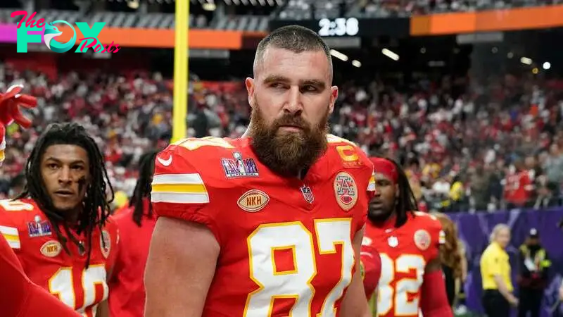 Travis Kelce clashes with Kansas City Chiefs coach Andy Reid on sideline during Super Bowl 2024