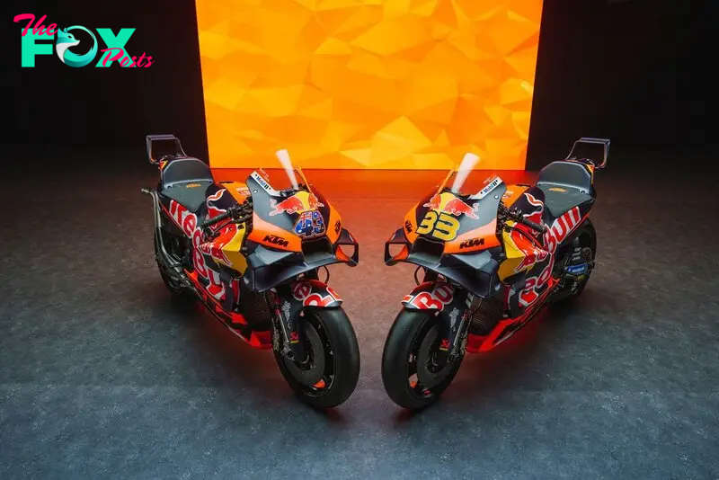KTM unveils RC16 MotoGP bikes for 2024