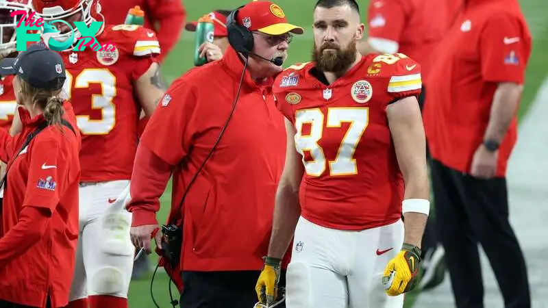 What did Kansas City Chiefs tight end Travis Kelce say about his sideline argument with head coach Andy Reid?