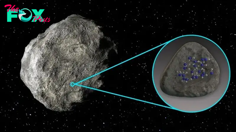 Water detected on the surface of an asteroid for the 1st time ever