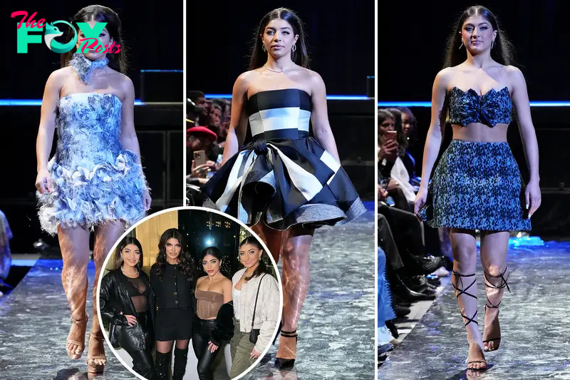 Teresa Giudice’s stepson Louie and daughters Gia, Milania and Audriana hit the runway at NYFW: ‘Proud mama’