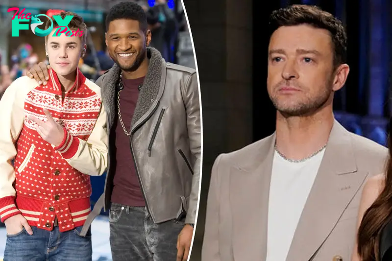 Usher recalls how he got into a ‘bidding war’ with Justin Timberlake over Justin Bieber