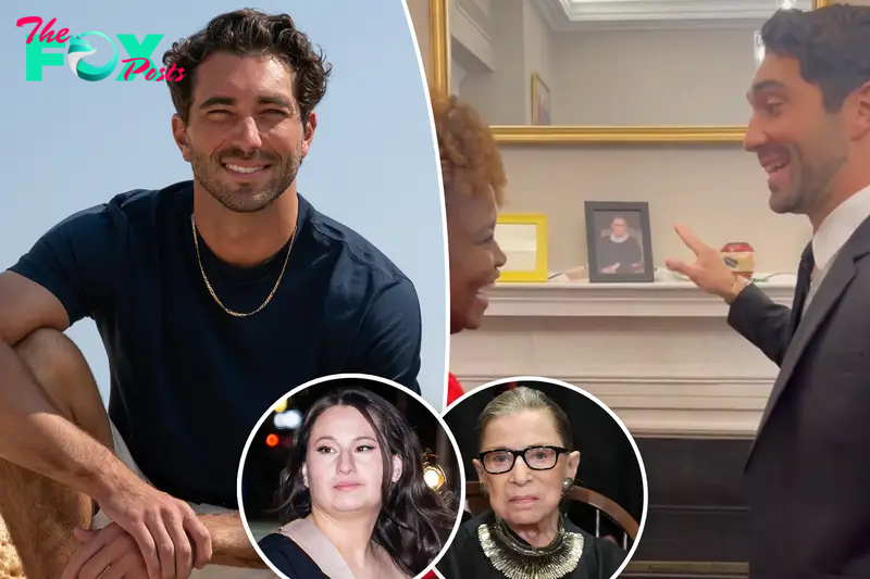 Joey Graziadei apologizes for confusing Ruth Bader Ginsburg with Gypsy Rose Blanchard during White House visit