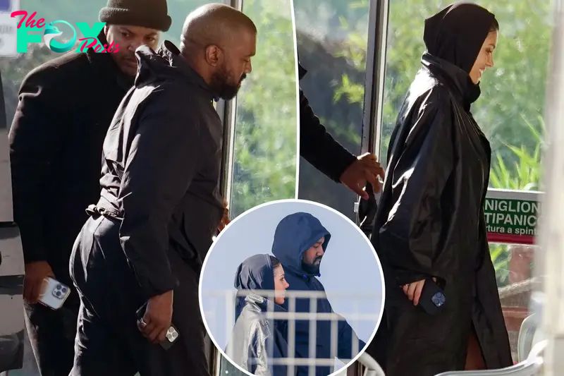 Kanye West, Bianca Censori flash rare smiles during casual outing in Florence