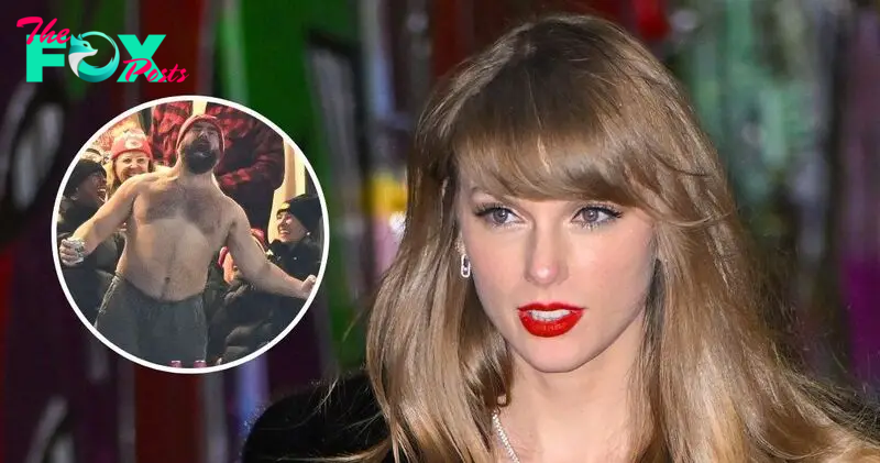 Taylor Swift ‘Likes’ Jason Kelce’s Bare-Chested Display After Travis Kelce’s Touchdown