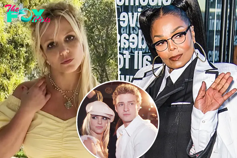 Britney Spears praises Janet Jackson amid ongoing feud with ex Justin Timberlake