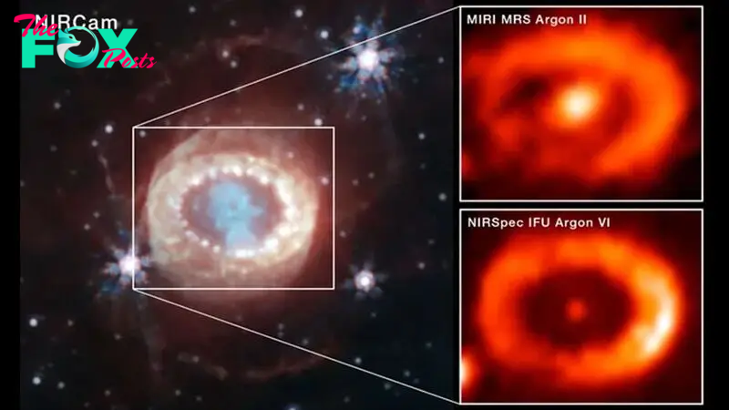 'Finally, we have the evidence': James Webb telescope spots neutron star hiding in wreckage of famous 1987 supernova