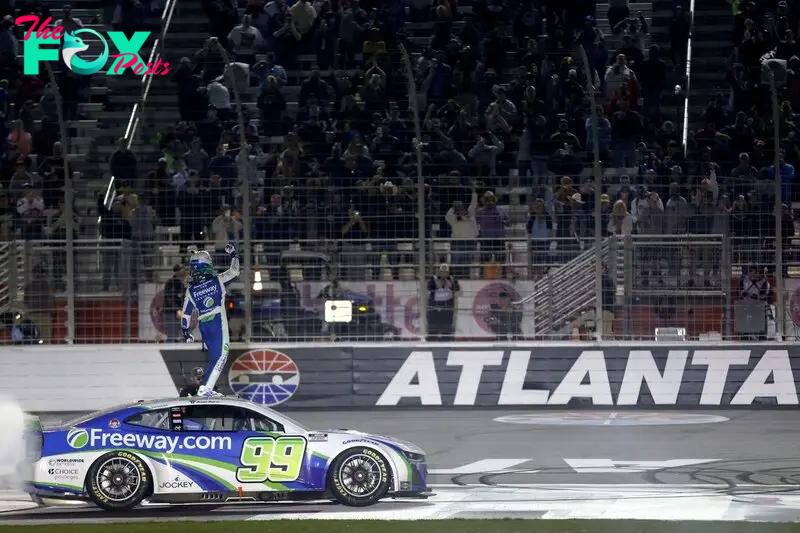 Cindric's &quot;cool&quot; four-wide move defined wild Atlanta race