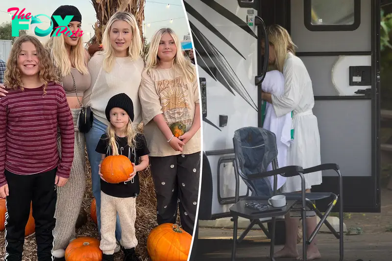 Tori Spelling moves into $15K-a-month rental home with her kids after staying in motel and RV: report