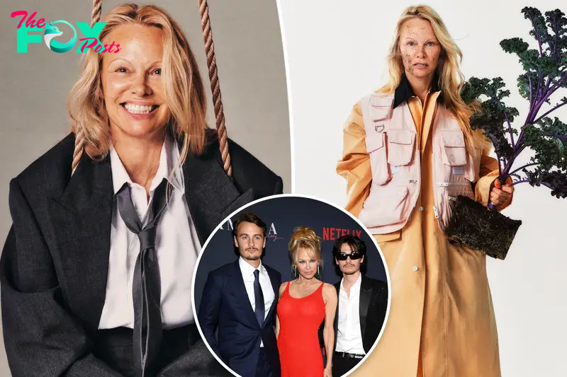 Pamela Anderson says sons and agents were ‘horrified’ that she doesn’t have a glam team