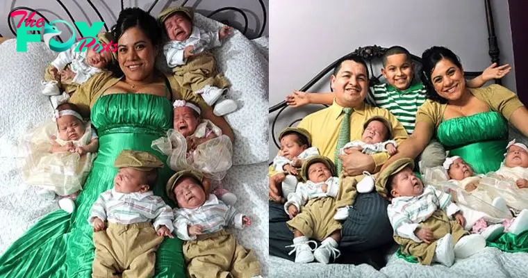 ”Ecstatic joy overflowed as Mother welcomed the arrival of six precious angels into the world, spreading happiness far and wide – let’s extend our heartfelt congratulations to them.” LS