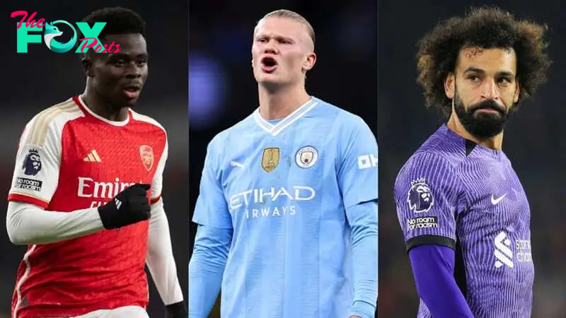 2023/24 Premier League title race: Liverpool, Man City and Arsenal's fixtures compared