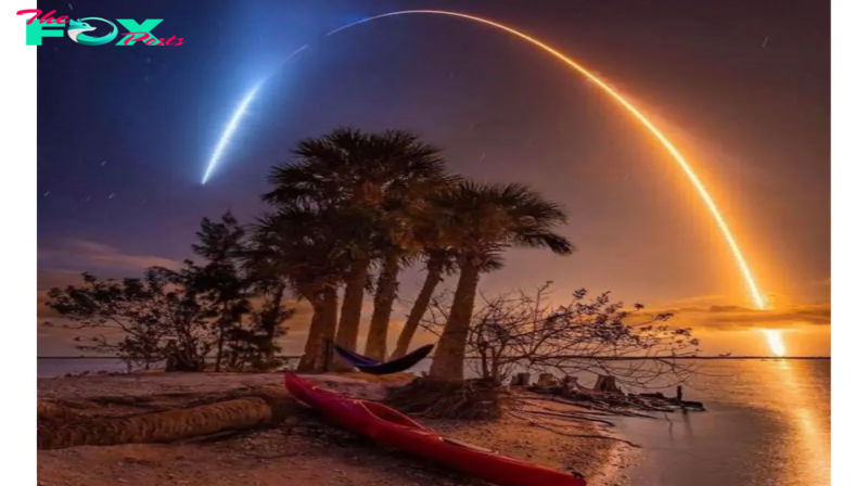 Falcon’s Fire & Ice: Witnessing the SpaceX Launch from Indian River, Florida