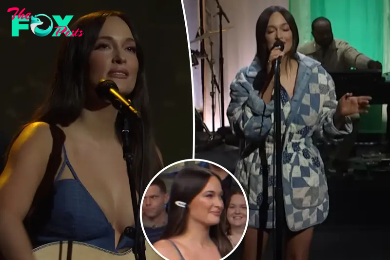 Kacey Musgraves is horrified as she suffers wardrobe malfunction during ‘SNL’ performance